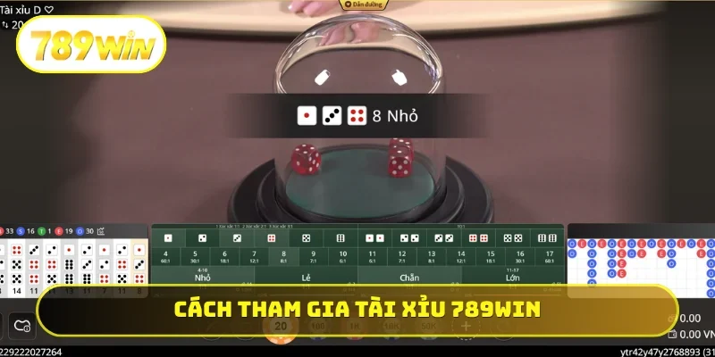 Cách tham gia Tài Xỉu 789WIN siêu dễ dàng